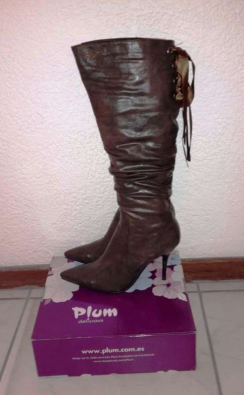 Brown Delilah Boots from Plum