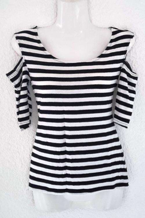 Striped 1/2 Sleeve Top from Foschini