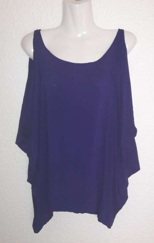 Royal Purple Roman Style Designer Top