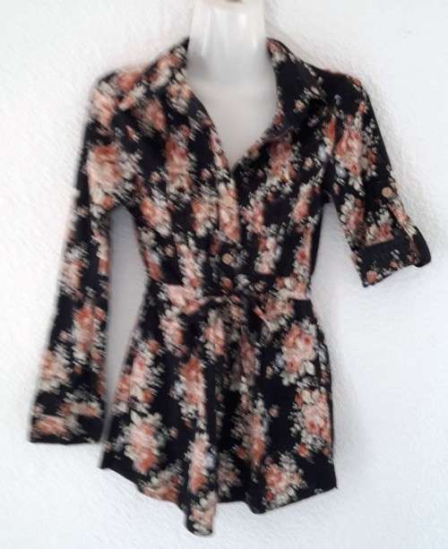 Stunning Floral Button Down Shirt