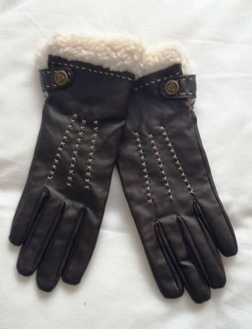 Stunning Synthetic Leather Gloves from Ginger Mary