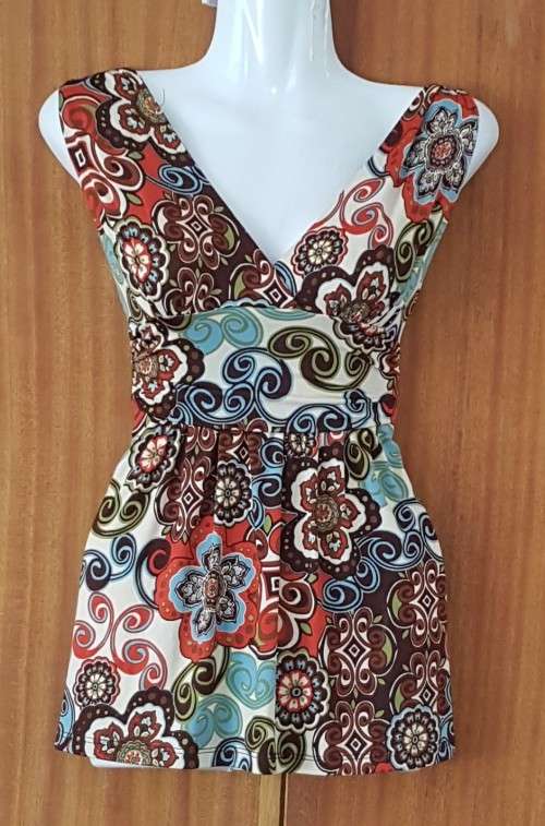 Stunning Colourful Top