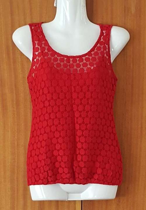 Lovely Red Bubble Top from Truworths