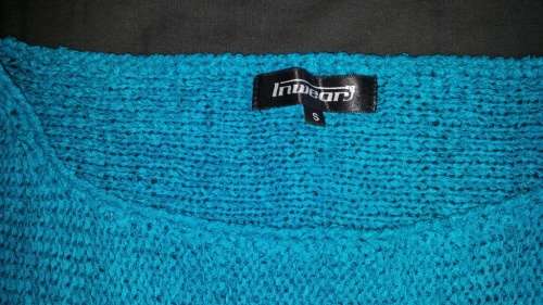 Lovely Teal Ribbon Yarn Knit from Truworths