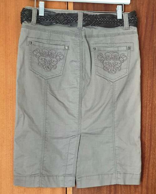 Mocha Pencil Skirt from Truworths