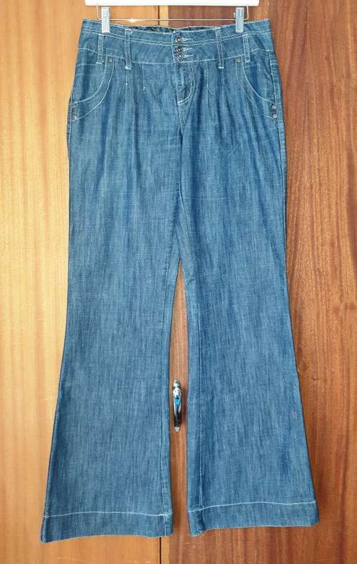 Wide Leg Denim Pants from Truworths