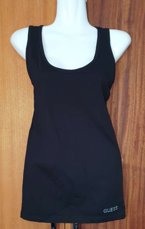 Black Tank Top from GUESS