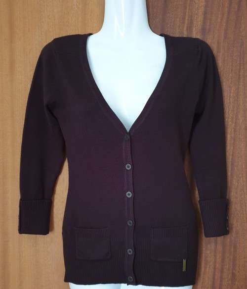 Dark Brown Cardigan from Truworth
