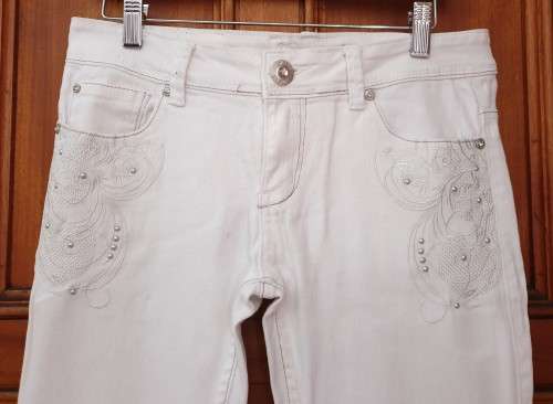 White Bootleg Jeans from Foschini