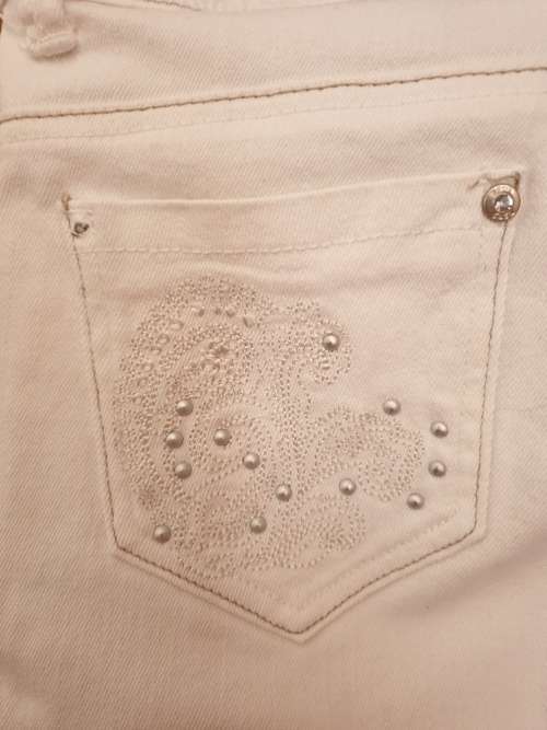 White Bootleg Jeans from Foschini