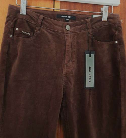 Velvet Brown Skinny Jeans from SISSY BOY