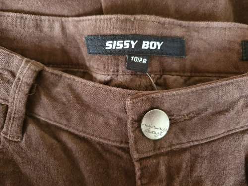 Velvet Brown Skinny Jeans from SISSY BOY