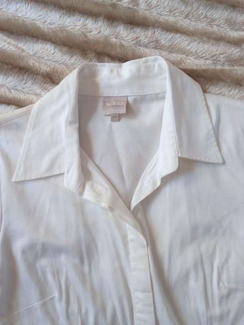 Stunning Button-Down White Shirt from Truworths