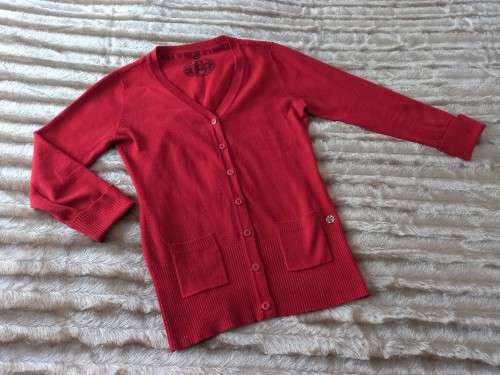 Lovely Red Cardigan from Truworth