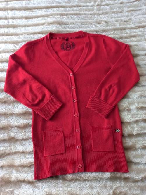 Lovely Red Cardigan from Truworth