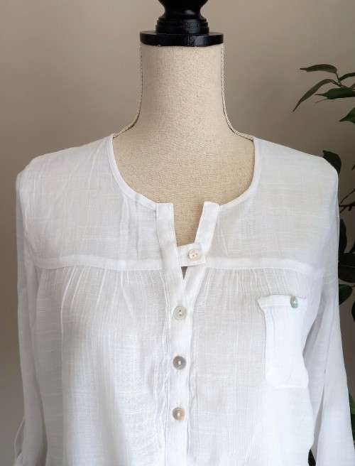 Stunning White Bubble Top from Truworth