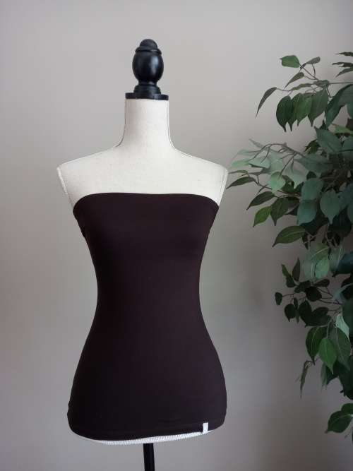 Dark Brown Boobtube Top from LTD