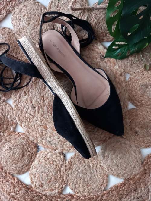 Stunning Black Espadrille Sandals from Woolworths