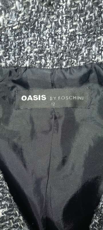 Black, White and Grey Coat from Foschini