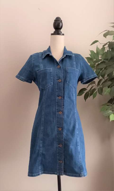 Lovely Denim Dress from Zara