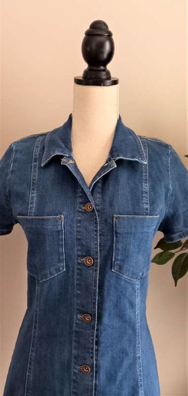 Lovely Denim Dress from Zara