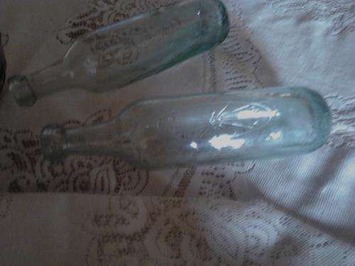glass bottles