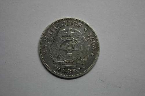 1894 ZAR 2 1/2 Shilling