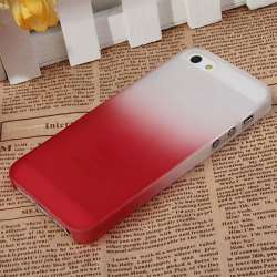 Fashion Gradient Color Hard Plastic Cover Case of High Quality for iPhone 5