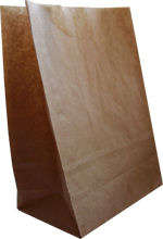 Popcorn brown paper bags. x 200 bags