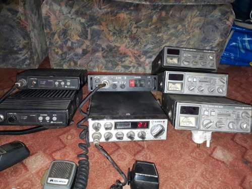 !!Low Start!! 7x CB Radios Telefunken, General electric and midland !!JOB LOT!!