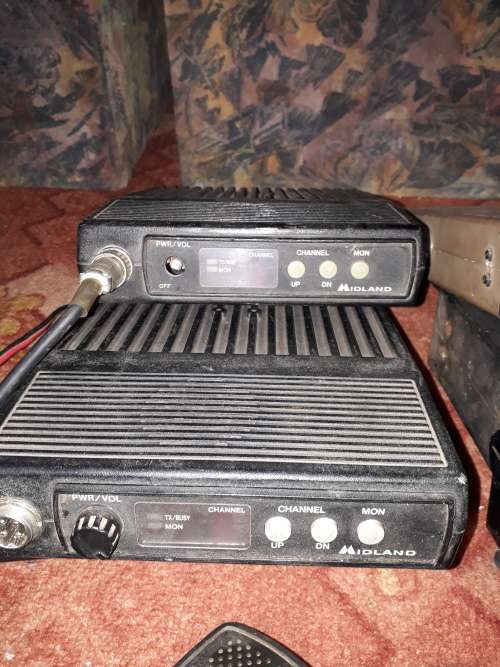 !!Low Start!! 7x CB Radios Telefunken, General electric and midland !!JOB LOT!!