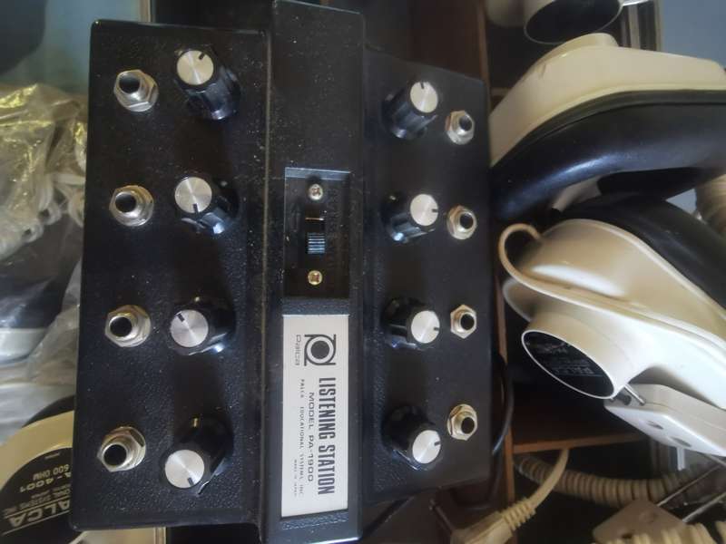 vintage Palca Model PA 8600 Listening set