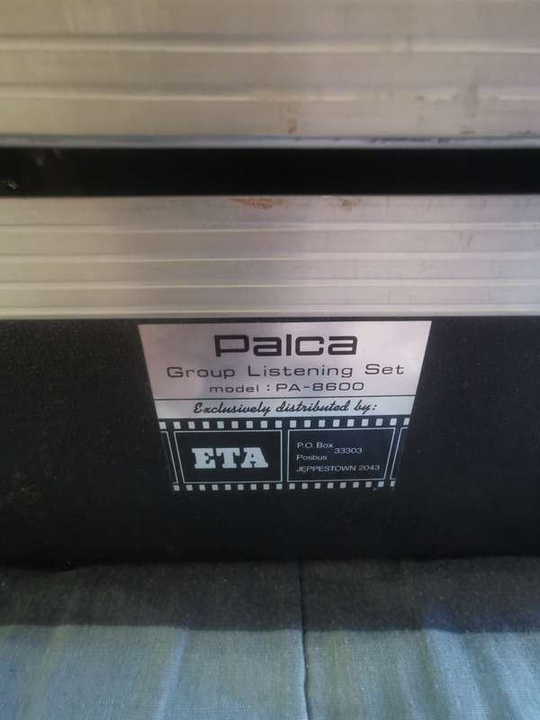 vintage Palca Model PA 8600 Listening set