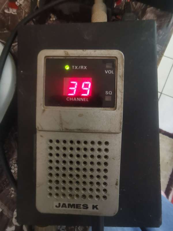 Rare PRESIDENT CB RADIO JAMES K Transceiver Handset CB RADIO