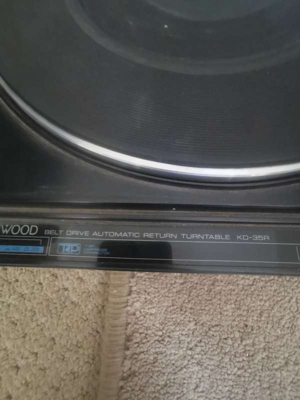 KENWOOD sound system, Ka-35 Amp, LSK-300 II Speakers, KD-35R Turntable, KX-35w Tape Deck