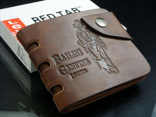 Mens High Quality Tough Genuine Leather Wallet