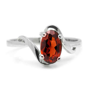 Brand New 1.50ct GENUINE Natural Garnet RING -Sz 8
