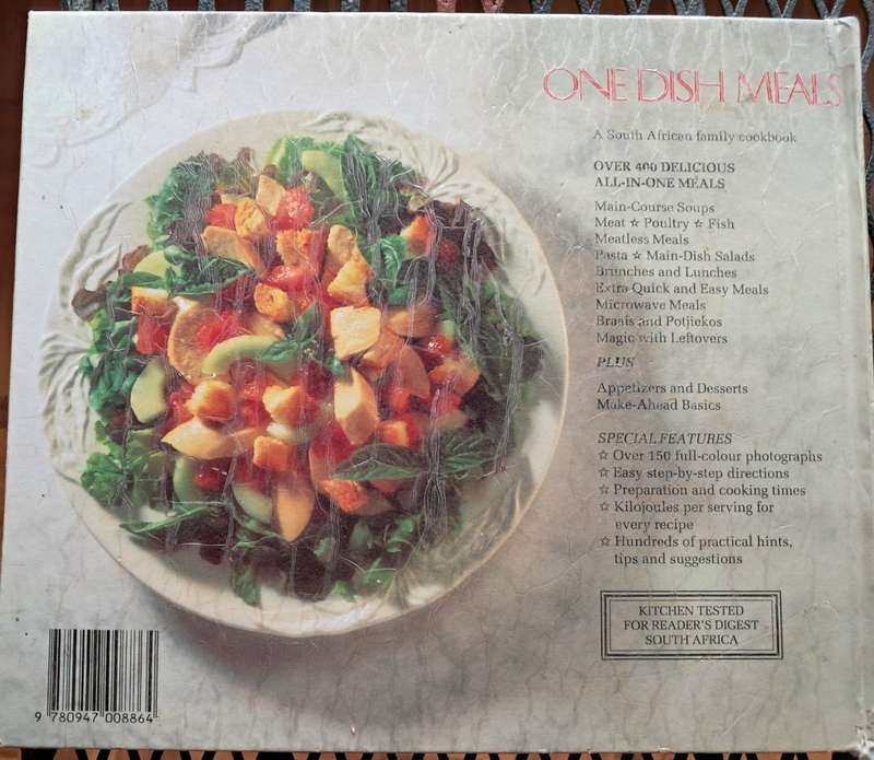 Readers Digest One Dish Meals