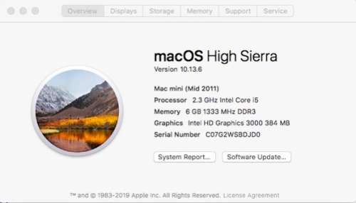 Mac mini (With 5 accessories) 2.3GHZ Intel core i5