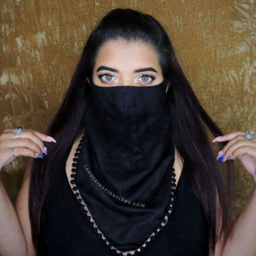 Triple Layered Safety Scarf Face Mask
