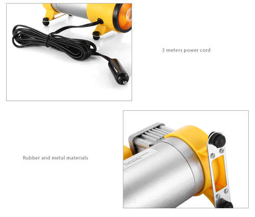 12v Heavy Duty Air Compressor with Work Light