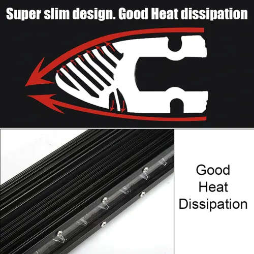 64cm Led Bar Slimline 24LED (72W)