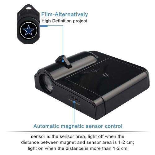 Wireless car door logo Lights (Per Pair)