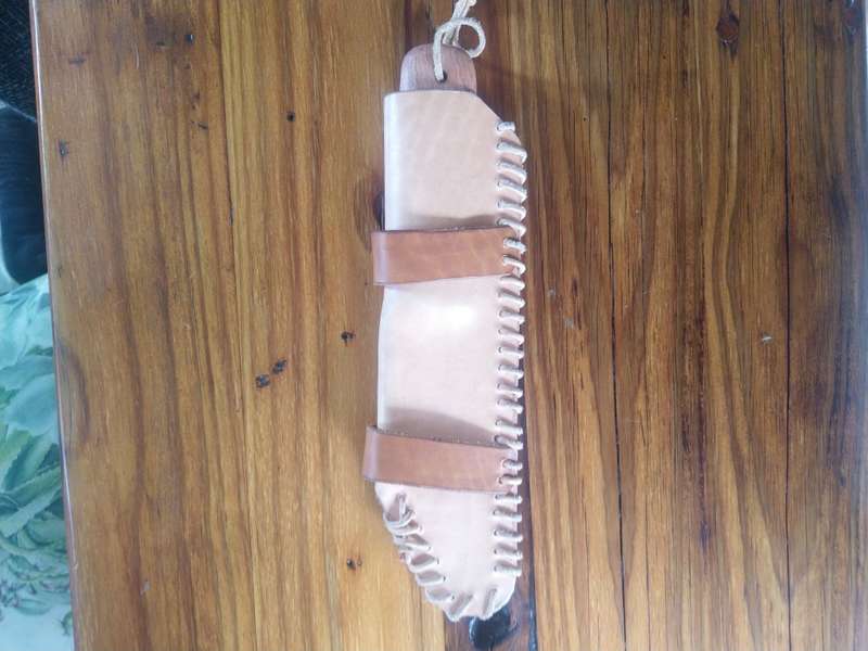 Custom knife, Estwing Hatchet and a Worksharp MK2