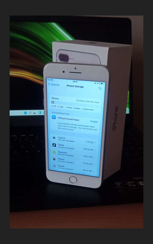 Iphone 8plus 256Gb,As good as New