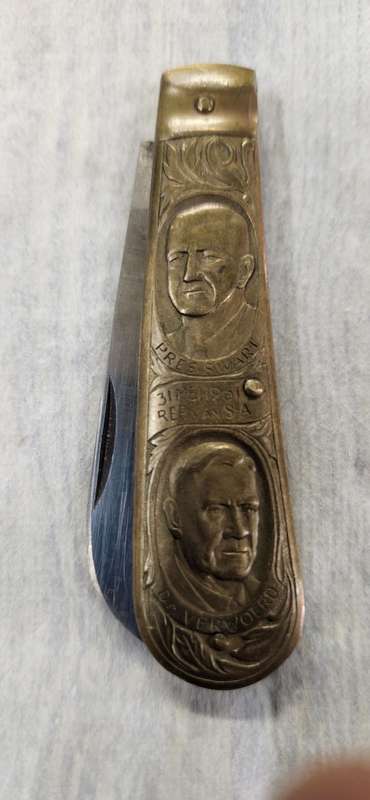 Presidents Kruger Steyn Swart Verwoerd Republic Knife