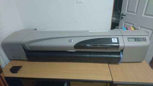 hp designjet 500 plotter 42 inch print size with new ink cartridges