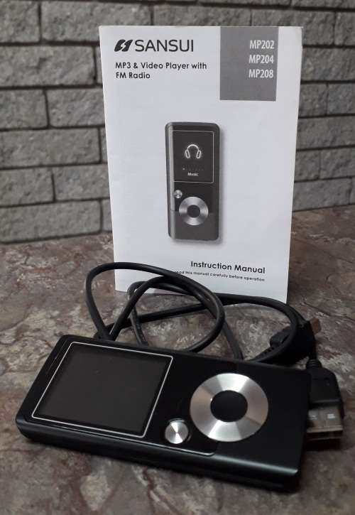 SANSUI MP3 and Video Player with FM Radio