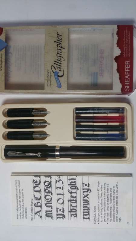 Sheaffer Fountain pen Calligraphy set