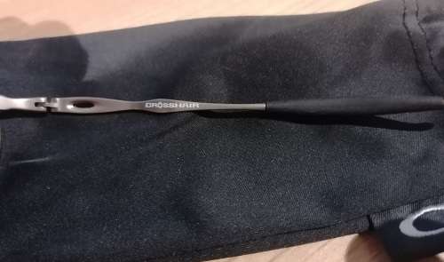 Oakley Men`s OO6014 TI Crosshair Aviator Sunglasses
